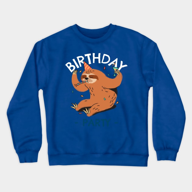 Birthday Party Crewneck Sweatshirt by natural-20s